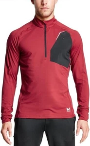 Mission Men's Vapor Active Stamina Lightweight 1/4 Zip Long Sleeve Pullover 3XL - Picture 1 of 4