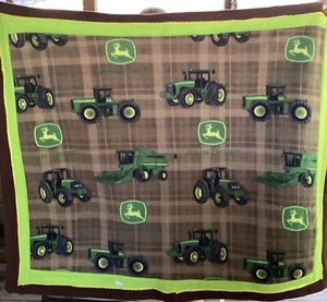 John Deer 42 X 48 Blanket/ Throw , Heavy Material , Fleece… - Picture 1 of 8
