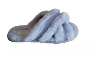 NEU DAMEN UGG SCUFFITA ASH FOG SANDALEN GRÖSSE 6 - Bild 1 von 6