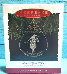 Vintage 1994 Hallmark Keepsake Collector's Series Eleven Pipers Piping Ornament - Picture 1 of 2