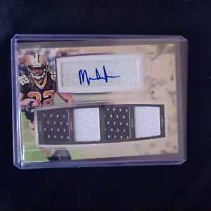 2011 Topps Prime Patch Auto Relics Level 6 Mark Ingram Rookie /199 #PVIMI - Picture 1 of 2