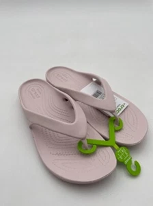 CROCS Kadee II Flip US w7 EUR 37-38 UK 5 Pink - Picture 1 of 6
