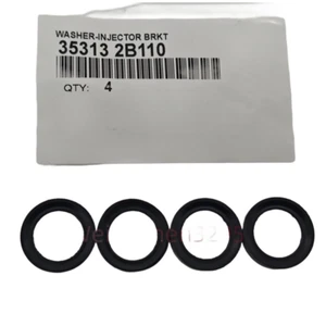 4X Genuine Injector O-Ring For Hyundai Accent Kia Rio Soul 1.6L 12-19 353132B110 - Picture 1 of 6