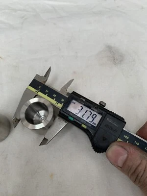 Pistón de acero inoxidable x1 para adaptarse a ALCON MONO 4 ollas pinzas Peugeot 308GTi RCZ Foto 1 de 4