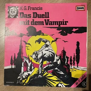 H.G. Francis Gruselserie 6 Das Duell mit dem Vampir LP Vinyl Schallplatte - Bild 1 von 6