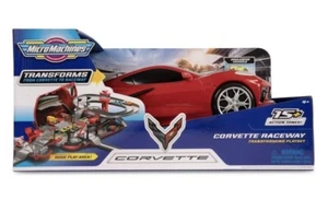 Micro Machines Htf Chevy CORVETTE Play Set TRANSFORMING Playset NEW 2021 2020 - Picture 1 of 5