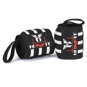 HNF Wrist Wraps for Weightlifting super Heavy-Duty Support for Gym, 1 Pair - Picture 1 of 3