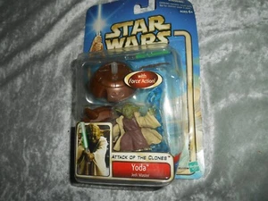 Figura de acción Hasbro Star Wars Attack of the Clones: YODA Jedi Master - Imagen 1 de 1