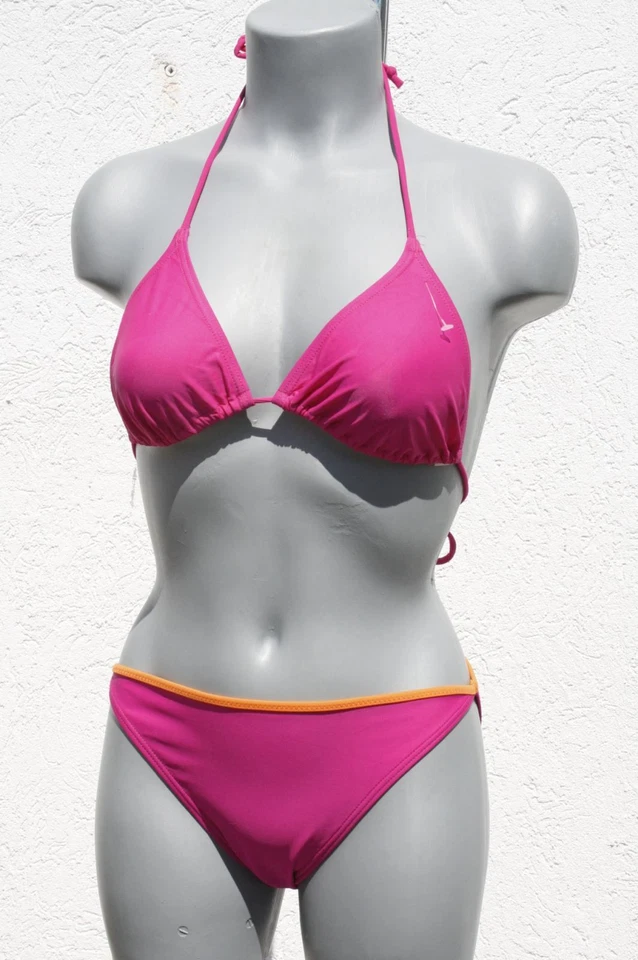 380130 Saison 2021/22 Debenhams Neckholder Triangel Bikini + Slip in 38 CUP B - Bild 1 von 4