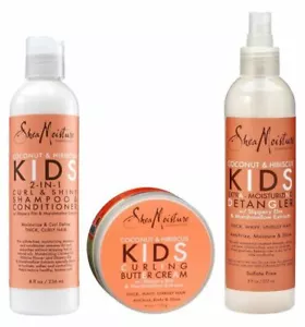 Shea Moisture Coconut & Hibiscus Kids Hair Products - Picture 1 of 4