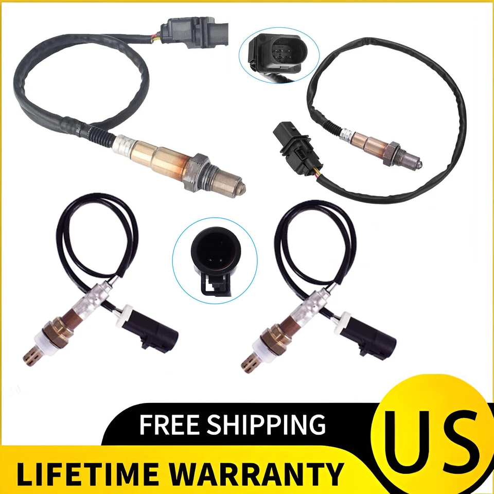 4X Oxygen Sensors for Ford Expedition 5.4L 2009-2011 & Lincoln Navigator 5.4L - Изображение 1 из 4