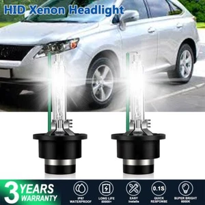 2x New D4S Xenon HID Headlight Bulb 6000K White For Lexus RX350 RX450h 2010-2015 - Foto 1 di 12