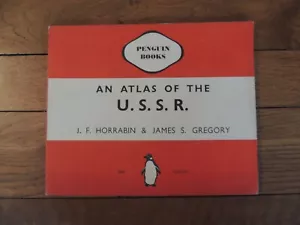 Penguin Books: An Atlas Of The USSR volume 1 - Horrabin & Gregory 1945 - PB - Picture 1 of 6