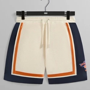 Kith for the New York Knicks Mesh Leon Short in Sandrift Men’s Size Large FW24 - Picture 1 of 8