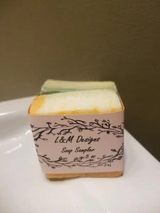 Fresh Bamboo / Orange Blossom 100% Handmade Soap, 2 pack Sampler, Scented, 5oz - Picture 1 of 1