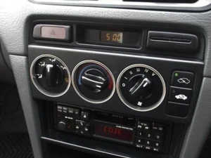 Anillos circundantes panel de tablero de aluminio pulido para calentador de aluminio para Rover 600 1993-1999 - Imagen 1 de 6