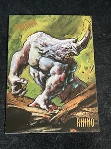 1995 Fleer Ultra Spider-Man Card - #45 Rhino - Picture 1 of 1