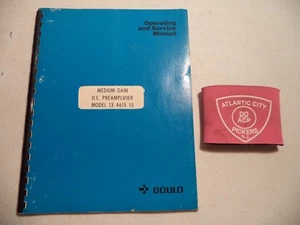 GOULD MEDIUM GAIN D.C. PREAMPLIFIER MODEL 13 4615 10 OPERATING & SERVICE MANUAL - Imagen 1 de 7