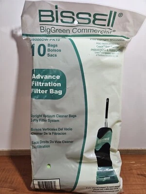 BISSELL COMMERCIAL U8000DW-PK10 Bissel Vacuum Bag 10 Count - Image 1 of 2