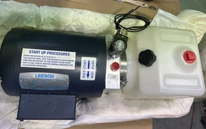 BUCHER HYDRAULICS M-4519-0150 PUMP 1HP 230/460VAC 3 PH 1750 RPM NEW - Picture 1 of 7