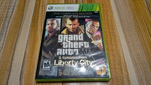 GTA IV Complete Edition w/ Map - Microsoft Xbox 360 - Tested & Guaranteed - Picture 1 of 6