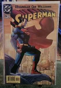 Superman #204 (2004 DC Comics) Brian Azzarello, Jim Lee, fast neuwertig - Bild 1 von 1