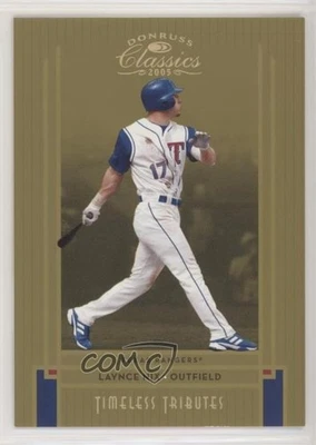 2005 Donruss Classics Gold Timeless Tributes /50 Laynce Nix #180 - Image 1 of 2