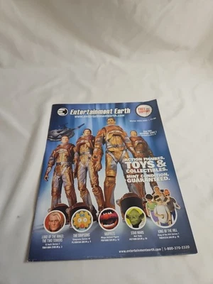 Entertainment Earth 2002 Winter Mature Toy Catalog Star Wars LOTR Simpsons #CM2 - Image 1 of 4