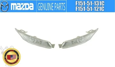 MAZDA Genuine RX-8 CLEAR CORNER SIDE MARKERS INDICATOR LIGHTS LH & RH Set OEM - Image 1 of 4