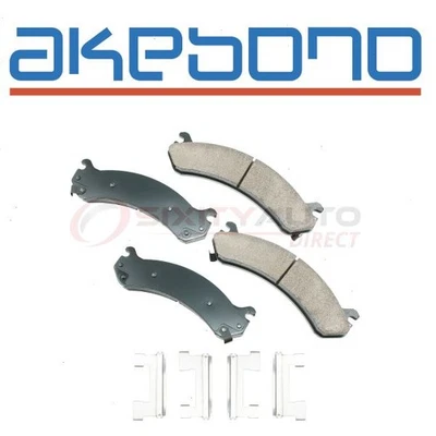Akebono Pro-ACT Front Disc Brake Pad Set for 2001-2010 GMC Sierra 2500 HD - us Foto 1 de 4