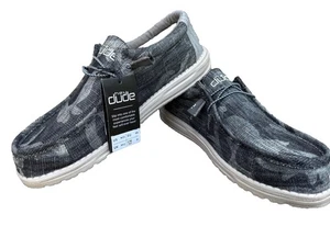 HEY DUDE Wally Mens Slip-on Shoes Color Camo Size M13 - Picture 1 of 4