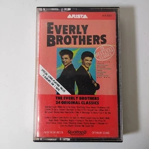 The Everly Brothers - 24 Original Classics - Arista AC9-8207 Cassette Tape - Imagen 1 de 4