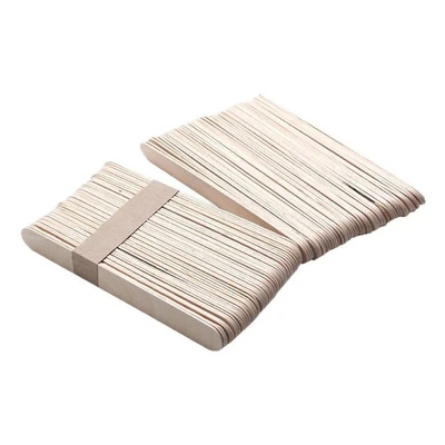Lot de 50 spatules applicatrices à cire stériles pour épilation du maillot - Photo 1/4