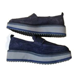 Zapatos mocasines Johnston & Murphy para mujer de gamuza oscura Gracelyn 7 - Imagen 1 de 10