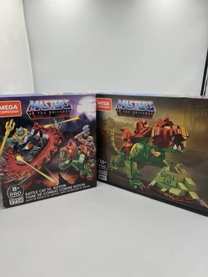 Mega Construx MOTU Battle Cat vs Roton & Battle Cat (Lot of 2, Sealed - Image 1 of 3