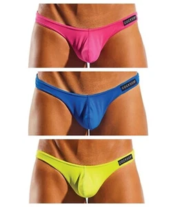 COCKSOX ENHANCING POUCH THONG MENS UNDERWEAR RAVE YELLOW - Picture 1 of 10