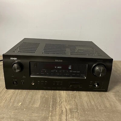 Denon AV Surround Receiver Model AVR 1909 Multi Zone Works! Home Theatre System - Image 1 of 4
