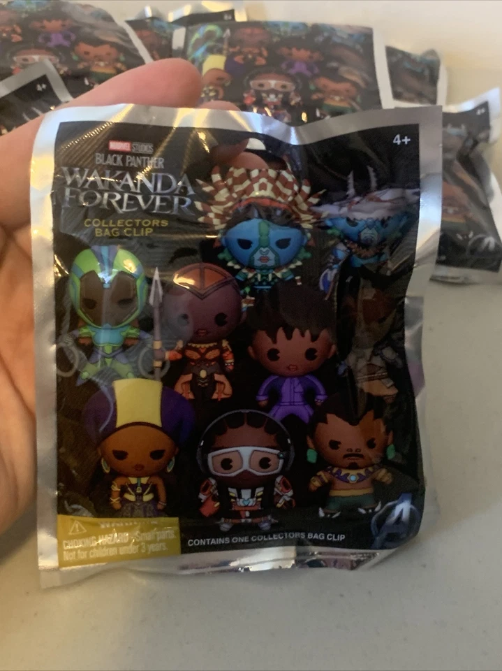 Black Panther 2 Wakanda Forever Collectors Bag Clip Monogram Figural