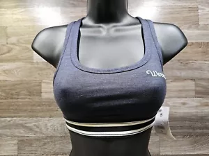 Womens Spiritual Gangster Warrior Athletic Sports Bra XS Navy New With Tags ! - Picture 1 of 7