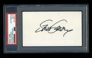 STEVE GARVEY SIGNED MINT INDEX CARD PSA/DNA AUTOGRAPHED LOS ANGELES DODGERS MVP - Picture 1 of 1