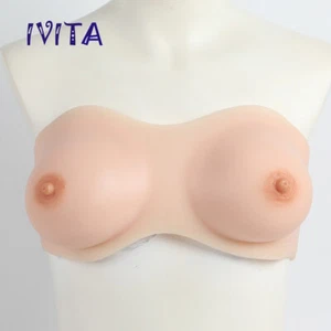 IVITA C Taza Silicona Bandeau Tetas Falsas Formas de Pecho para Tetas Travesti - Imagen 1 de 12