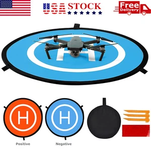 Drone Day Night Landing Pad Launch Helipad For DJI Mavic Pro/Zoom Drone Parking - Picture 1 of 10