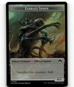 MTG Eldrazi Spawn   Blood Double-Sided Token - Modern Horizons 3 - Picture 1 of 2