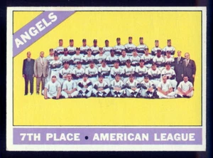 1966 TOPPS OPC O PEE CHEE BASEBALL #131 CALIFORNIA Anaheim ANGELS TEAM NM Card - Picture 1 of 2