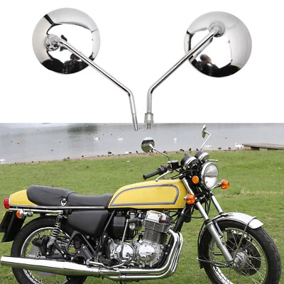 For Honda Shadow Spirit 750 2007 2005 10mm Motorcycle Scooter Rearview Mirror - Imagem 1 de 4