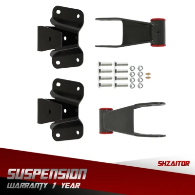 Kit de grilletes descendentes y perchas de 4" para Ford F-100 y F-150 1973-1996 2x2 Foto 1 de 4