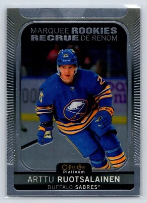 2021-22 O-Pee-Chee Platinum Marquee Rookies 219 Arttu Ruotsalainen RC - Image 1 of 2