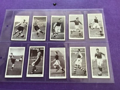 Association Footballers 1st series full set 50 Churchman cards in sleeves 1938 - Image 1 of 4