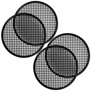 2 Pairs 15 Inch Subwoofer Metal Waffle Grills - Universal Speaker Cover Guard - Picture 1 of 5
