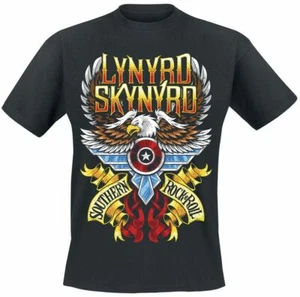 T-shirt Lynyrd Skynyrd Southern Rock N Roll Black - Foto 1 di 1